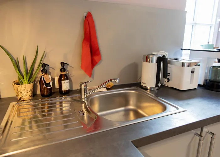 Altstadt Am Dom Wetzlar, 1 Zi, Kueche, Bad Mit Parkplatz & Wlan アパート *